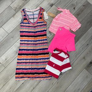 XS Pink Summer Bundle Tops
